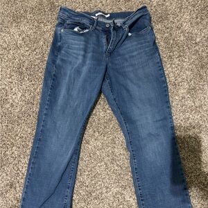 Levi's Blue Straight Leg Women's Jeans